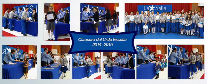 Clausura Ciclo Escolar 2014 – 2015
