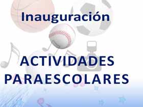 Intégrate a las actividades Paraescolares