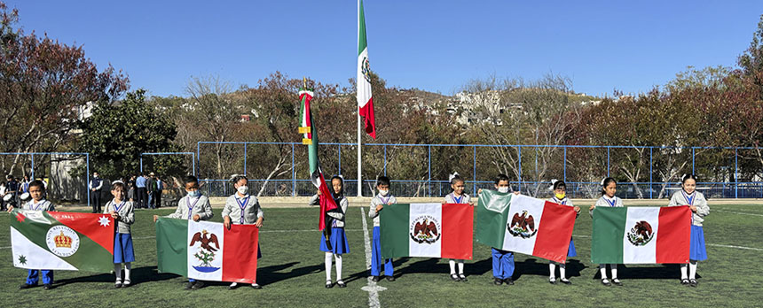 Homenaje Día de la Bandera