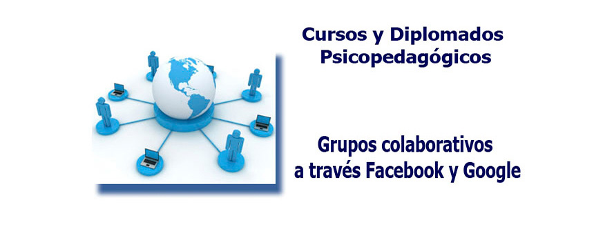 Grupos colaborativos a través Facebook y Google